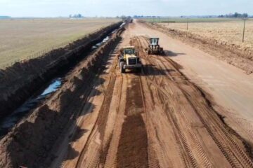 Ruta del Cereal: la Provincia avanza entre Daireaux y Guaminí, con una obra clave para la producción