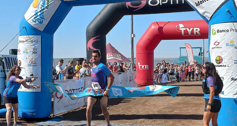 Marcelo Alderete y Mariana Zubillaga se quedaron con la Vuelta al Lago Epecuén 2023 Marcelo Alderete y Mariana Zubillaga se quedaron con la Vuelta al Lago Epecuén 2023