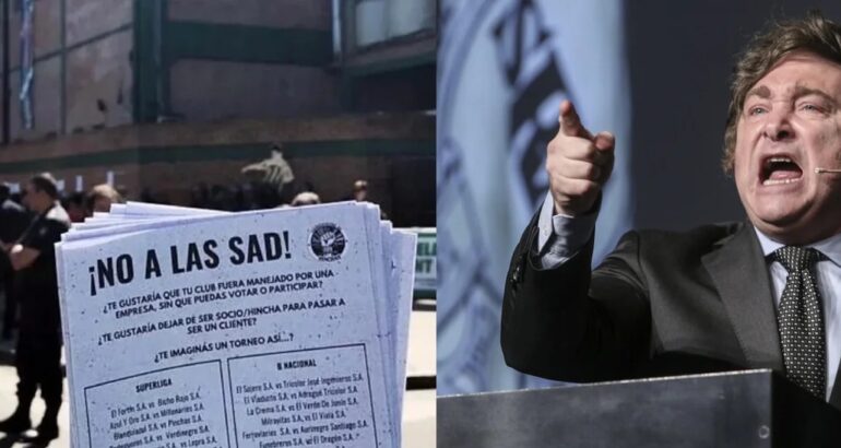 Importante para nadie: Milei habilitó por decreto que los clubes puedan convertirse en sociedades anónimas Importante para nadie: Milei habilitó por decreto que los clubes puedan convertirse en sociedades anónimas