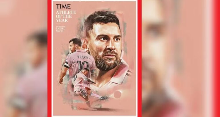 Messi fue elegido como atleta del año por la revista Time Messi fue elegido como atleta del año por la revista Time