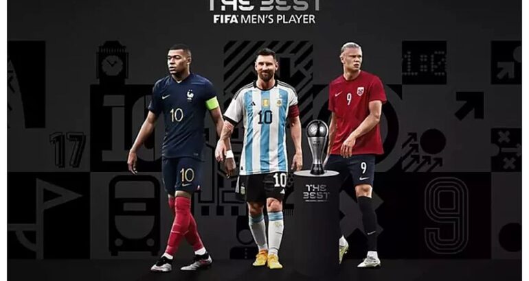 Messi, Haaland y Mbappé van por el premio The Best Messi, Haaland y Mbappé van por el premio The Best