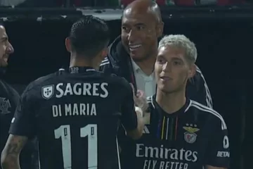 El suarense Rollheiser entró por Di María en su debut en Benfica