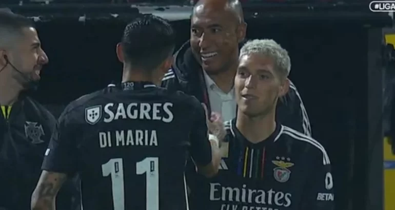 El suarense Rollheiser entró por Di María en su debut en Benfica El suarense Rollheiser entró por Di María en su debut en Benfica