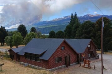 Se incendia el Parque Nacional Los Alerces en medio de las altas temperaturas en la Patagonia