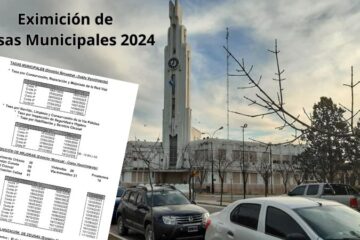 Hasta el próximo martes se puede solicitar la eximición de Tasas Municipales 2024