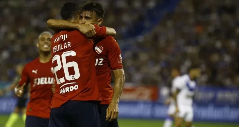 Independiente le ganó a Vélez como visitante 1 a 0 y es puntero Independiente le ganó a Vélez como visitante 1 a 0 y es puntero
