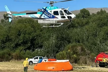 Incendio en las sierras: aseguran que el fuego está contenido