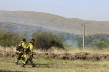 El fuego afectó unas 600 hectáreas en Sierra de la Ventana