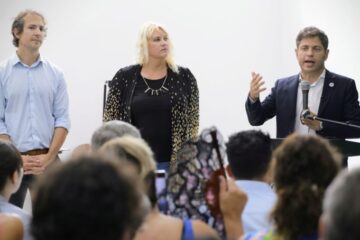Kicillof en Carhué: “vamos a seguir invirtiendo para garantizar una educación de calidad: apuntamos al desarrollo y la equidad en Carhué»