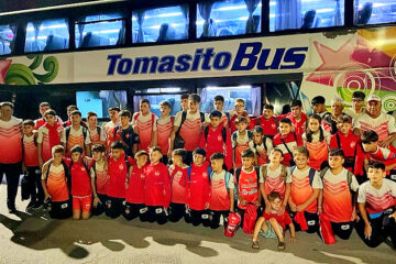 Los chicos del «Depo» juegan la Copa Mundial Juvenil en Mendoza