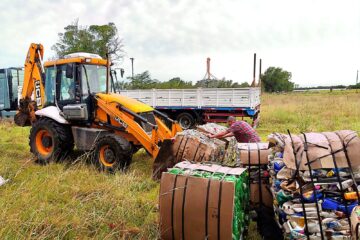 Adolfo Alsina entregó 20.5 toneladas de material para ser reutilizado Adolfo Alsina entregó 20.5 toneladas de material para ser reutilizado
