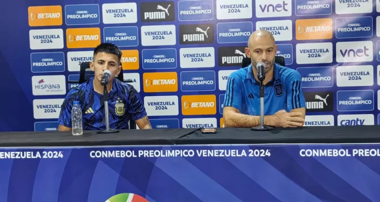 Mascherano valoró la clasificación y se ilusiona con tener a Messi en París 2024 Mascherano valoró la clasificación y se ilusiona con tener a Messi en París 2024