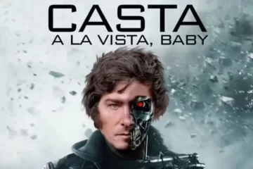 Milei postea en hebreo, «se cree Moisés» y juega a Terminator: «Casta a la vista, baby»