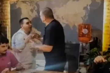 El Turco García, a las trompadas en la grabación de su programa