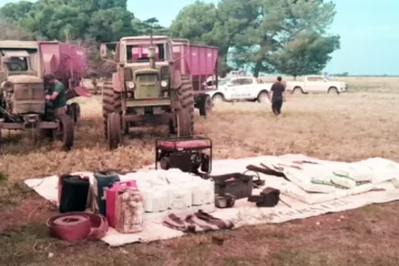 Recuperan tractores y herramientas robadas en la zona, por un valor de 100 millones de pesos