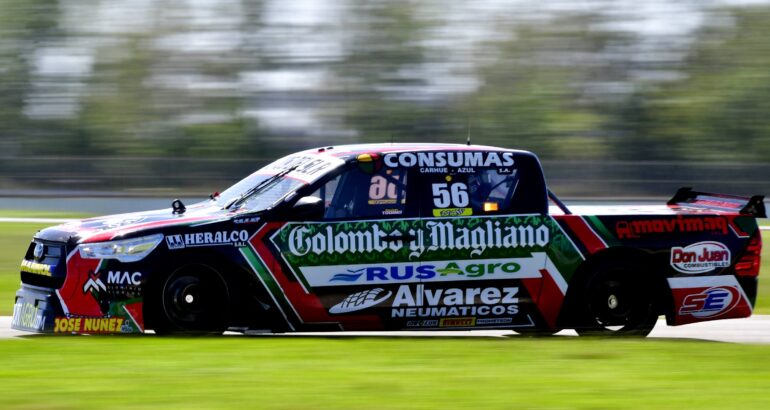 Todino corre la la 5ª fecha del TC Pick Up en La Plata