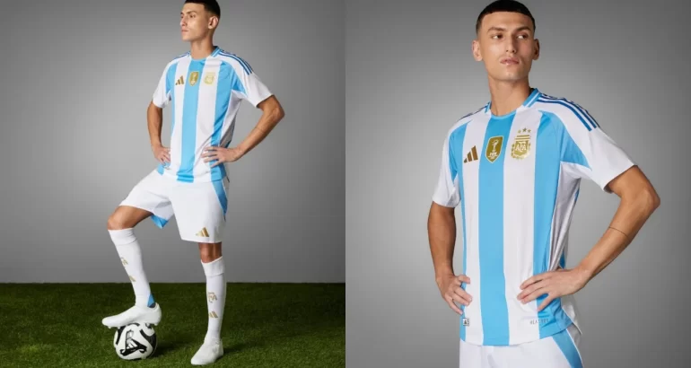 Un salario mínimo no alcanza para comprar la camiseta, el short y las medias de la Selección Argentina Un salario mínimo no alcanza para comprar la camiseta, el short y las medias de la Selección Argentina