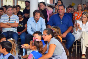 El Intendente Andres participó del Inicio de Clases en el acto centralizado de nivel inicial