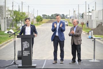 Coronel Suárez: Kicillof inauguró obras de pavimentación y una nueva estación transformadora Coronel Suárez: Kicillof inauguró obras de pavimentación y una nueva estación transformadora