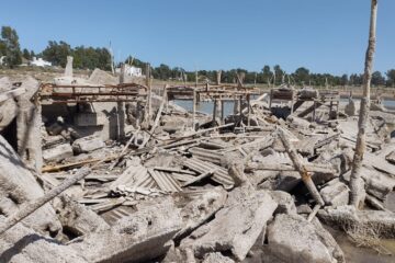 Chapalcó, “La otra Epecuén” que fue tragada por la laguna Chasicó en 1983 y volvió a la vida