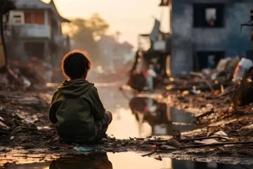 El 65% de los niños de Argentina es pobre, según la UCA