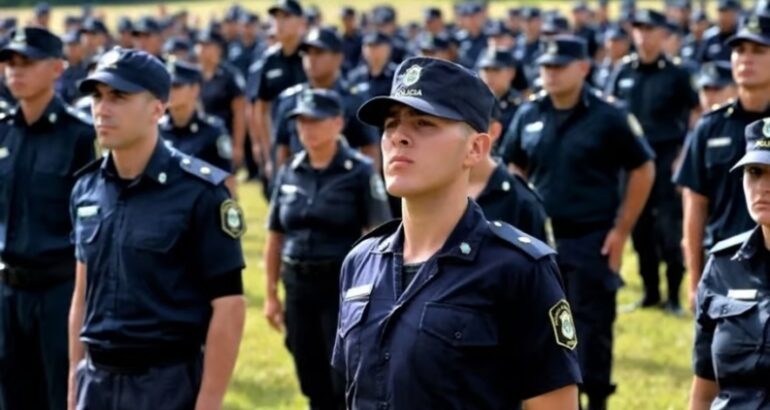 Anuncian un aumento salarial para la Policía Bonaerense: 7% en dos tramos Anuncian un aumento salarial para la Policía Bonaerense: 7% en dos tramos