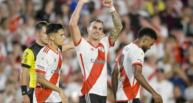 River venció a Gimnasia y es el líder de la Zona A River venció a Gimnasia y es el líder de la Zona A