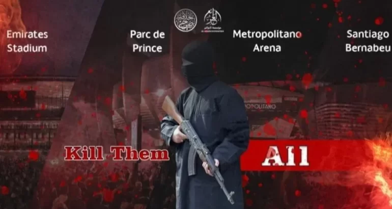 Fútbol bajo alerta: Amenaza del ISIS en la previa a los partidos de la Champions League Fútbol bajo alerta: Amenaza del ISIS en la previa a los partidos de la Champions League