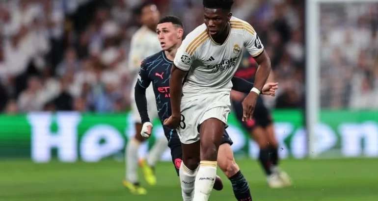 Champions League: en un show de goles, Real Madrid y Manchester City empataron en el Bernabéu Champions League: en un show de goles, Real Madrid y Manchester City empataron en el Bernabéu