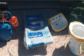 Carhué:  Arrestan a presunto ladrón tras robo en vivienda en construcción