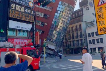 Fuerte terremoto en la costa de Taiwán y alerta por tsunami