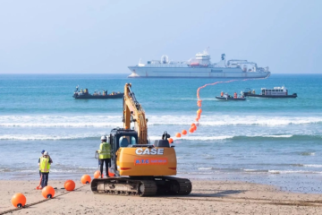 Google: el cable submarino Firmina llegó a la Argentina