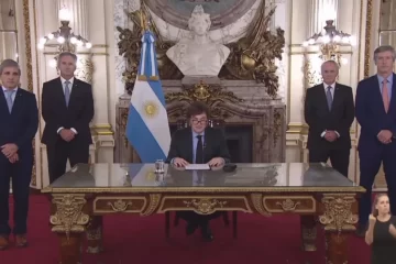 Milei dijo que el superávit del 0.2% «es una hazaña a nivel mundial» Milei dijo que el superávit del 0.2% «es una hazaña a nivel mundial»