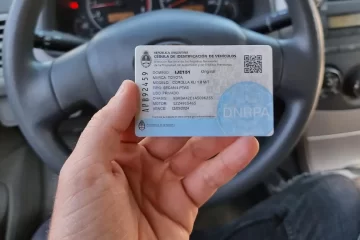 Ya no será necesaria la «cédula azul» para circular en auto