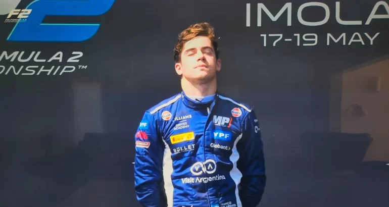 Fórmula 2: Franco Colapinto hizo historia y se quedó con el Gran Premio de Imola Fórmula 2: Franco Colapinto hizo historia y se quedó con el Gran Premio de Imola