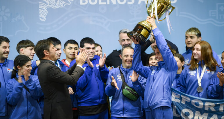 Kicillof presentó los Juegos Bonaerenses 2024 Kicillof presentó los Juegos Bonaerenses 2024