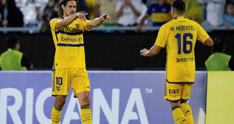 Con un golazo de Cavani sobre la hora, Boca remontó un partido clave ante Trinidense Con un golazo de Cavani sobre la hora, Boca remontó un partido clave ante Trinidense