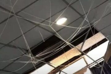 Daireaux: se derrumbó el cielorraso de un colegio secundario y tres alumnos terminaron en el hospital