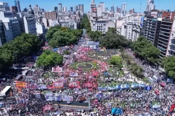 Comenzó el segundo paro general de la CGT contra el gobierno de Milei