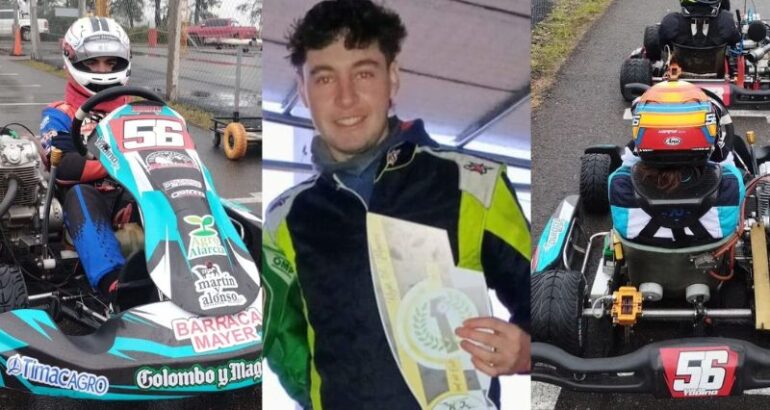Santiago Delgado, Lucía y Germán Todino brillaron en el Karting del Oeste Santiago Delgado, Lucía y Germán Todino brillaron en el Karting del Oeste