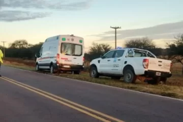 Remisero de Bernasconi se descompensó y murió sobre la Ruta 35