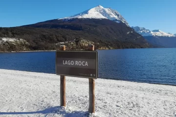 El Lago Roca recuperó su nombre original por decisión del Gobierno nacional El Lago Roca recuperó su nombre original por decisión del Gobierno nacional