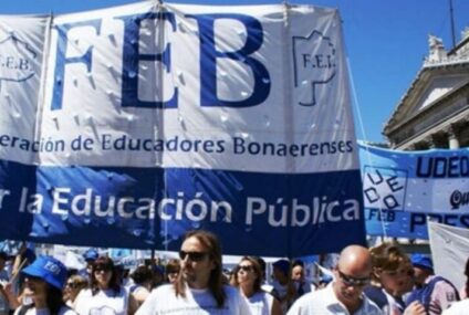 Los gremios docentes bonaerenses reclaman una reapertura urgente de la paritaria Los gremios docentes bonaerenses reclaman una reapertura urgente de la paritaria