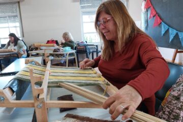 Exitoso encuentro para Tejer en Público en Carhué