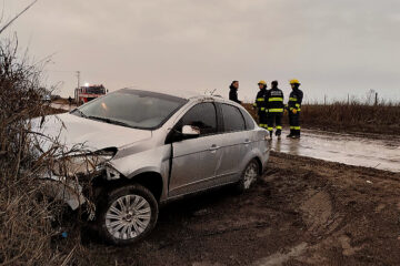 Accidente Vehicular en el Camino Real de Darregueira a Gascón
