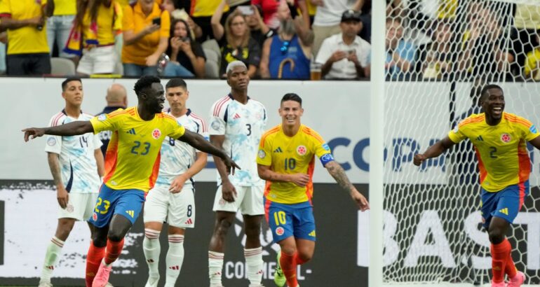 Colombia selló su boleto a cuartos con una goleada a Costa Rica Colombia selló su boleto a cuartos con una goleada a Costa Rica