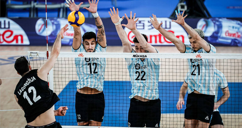 Vóley: Argentina venció a Turquía y quedó a un paso de los Juegos Olímpicos