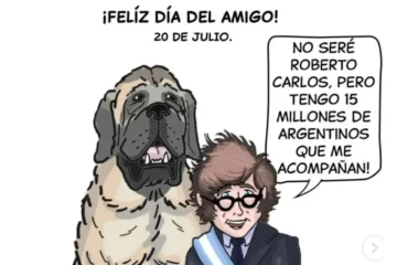 Milei: «No seré Roberto Carlos, pero tengo 15 millones de argentinos que me acompañan» Milei: «No seré Roberto Carlos, pero tengo 15 millones de argentinos que me acompañan»