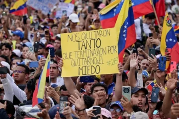 Argentina y ocho países exigen «la revisión completa de los resultados» de las elecciones en Venezuela