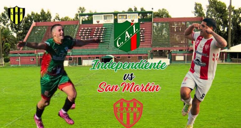 LRF Reserva: Independiente va por el Apertura ante San Martín LRF Reserva: Independiente va por el Apertura ante San Martín
